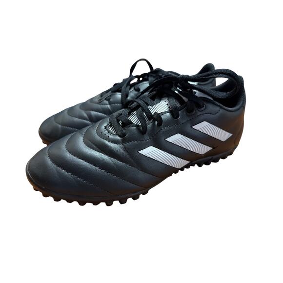 Adidas Mens Goletto 8 TF GY5775 Black Soccer Cleats Shoes Size 7.5 7 1/2